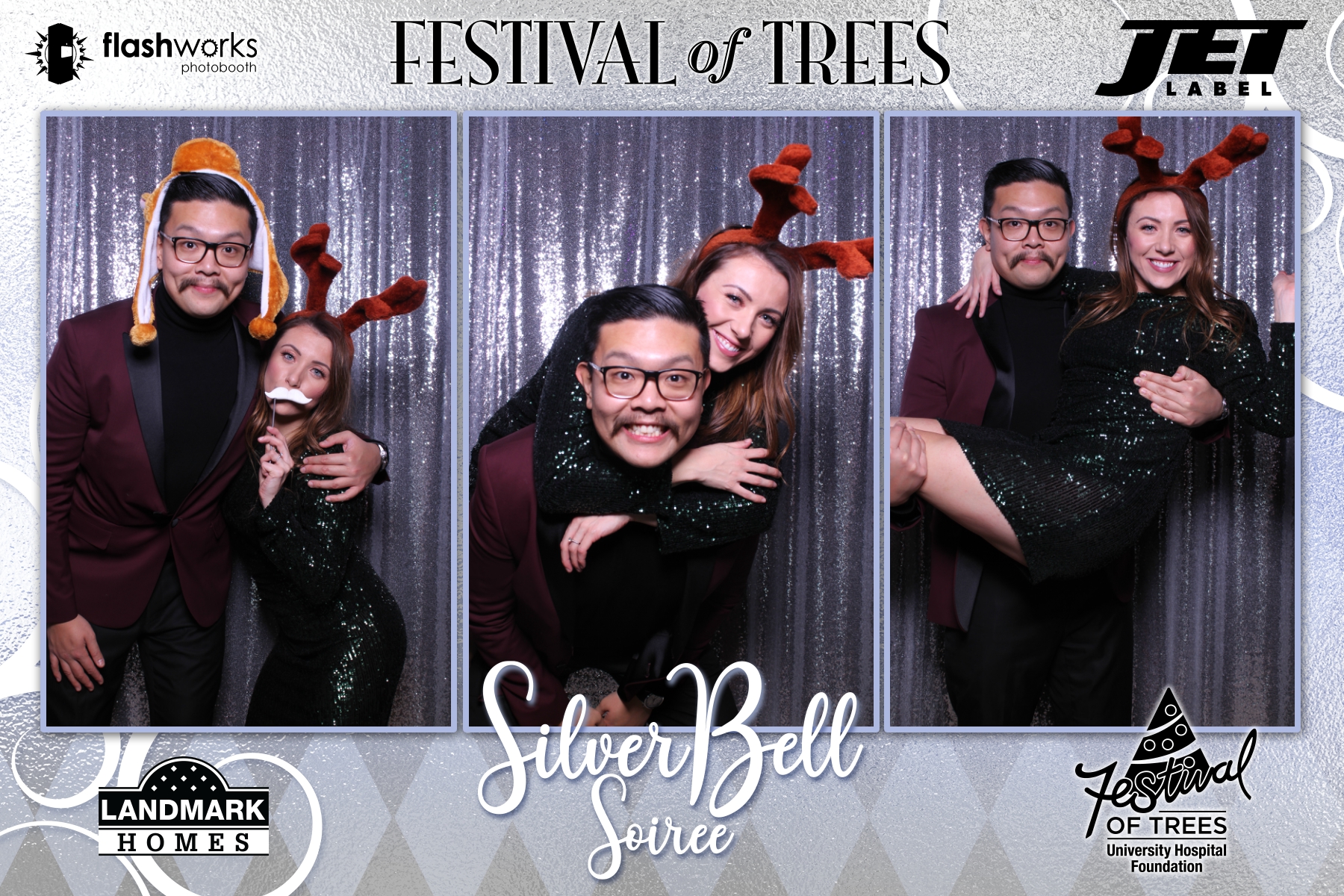 Festival of Trees Silver Bell Soiree - Photos and GIFs | View more photos from the event at gallery.flashworksphotobooth.com/u/FlashworksPhotoboothInc/Festival-of-Trees-Silver-Bell-Soiree-Photos-and-GIFs